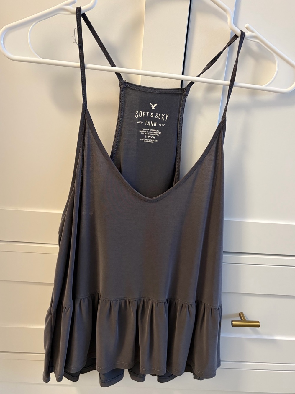 American Eagle babydoll tank top